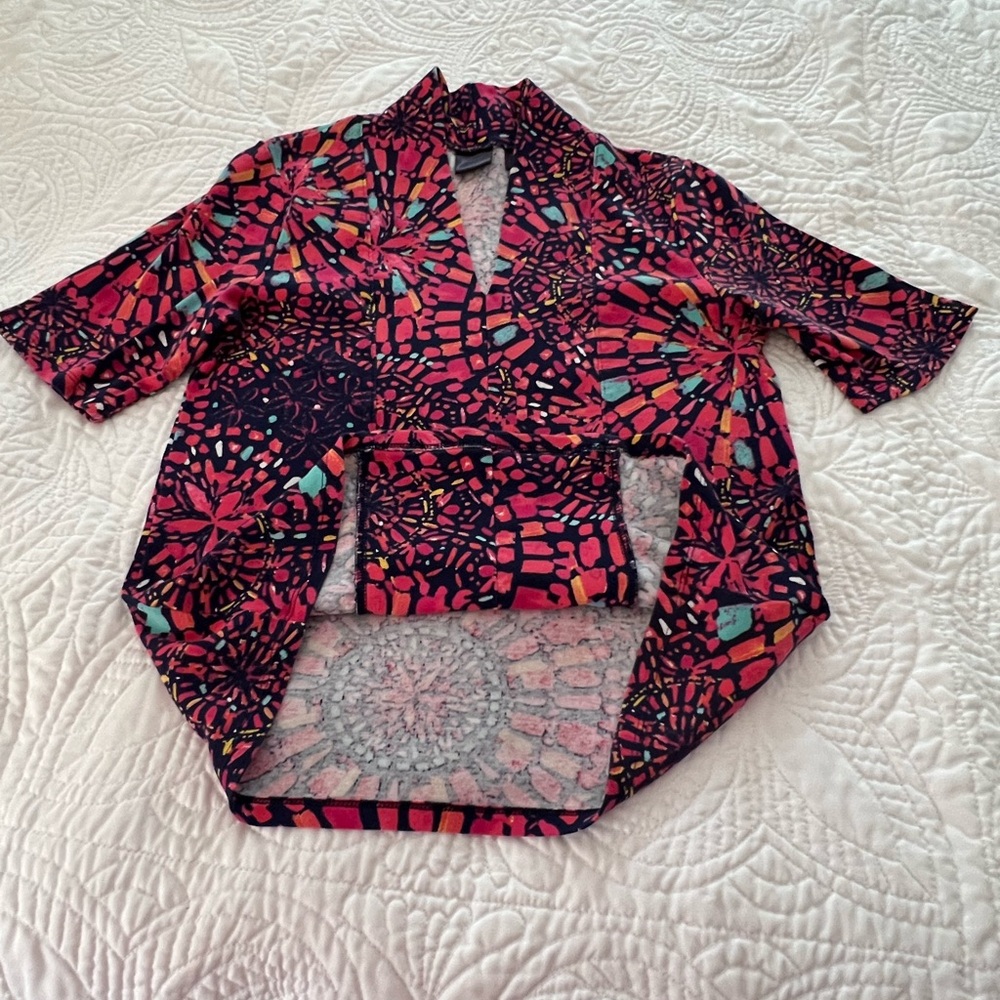 🌟3 for $25🌟 Rafaella Women’s Vibrant Bold Patterned Top - Picture 9 of 12